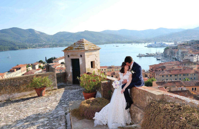 Il matrimonio di Alex e Diletta nella cornice romantica dell’isola d’Elba