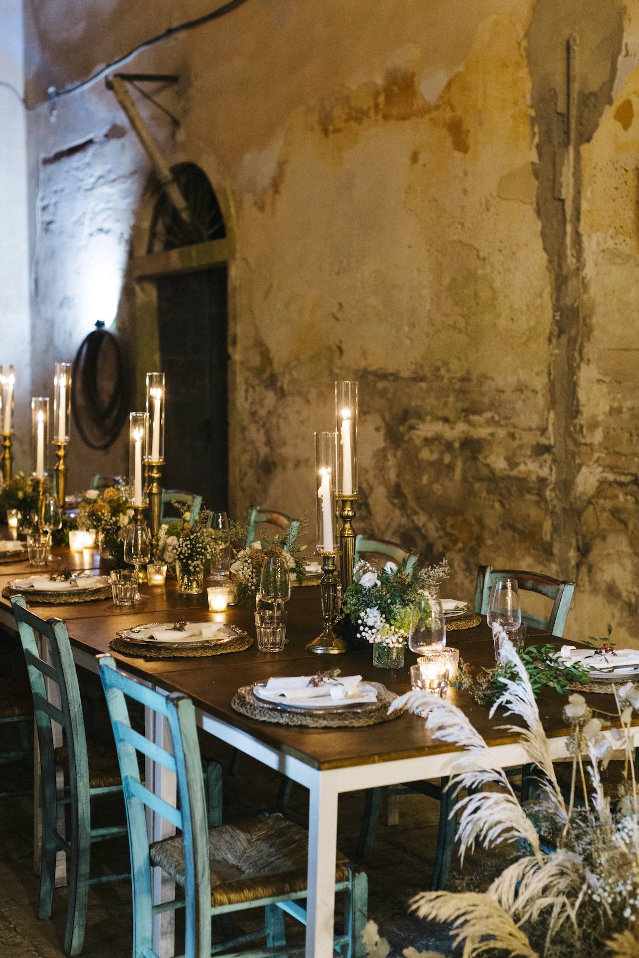 Allestimento tavola matrimonio Isola di Pianosa