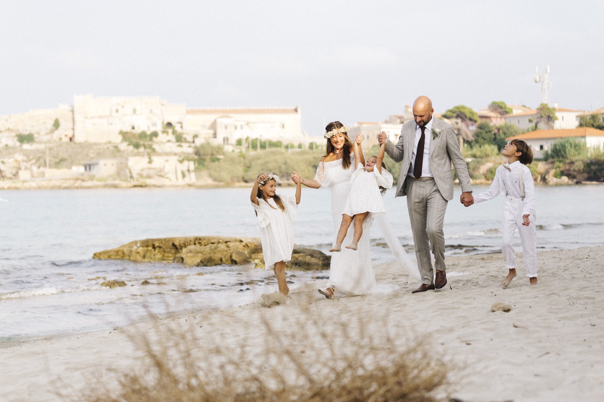 Cala Giovanna Pianosa, matrimonio green