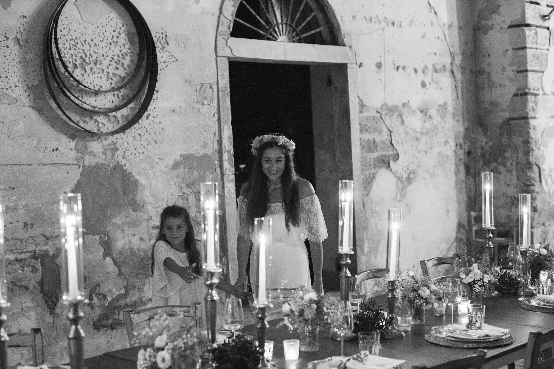 Tavola matrimonio Isola di Pianosa