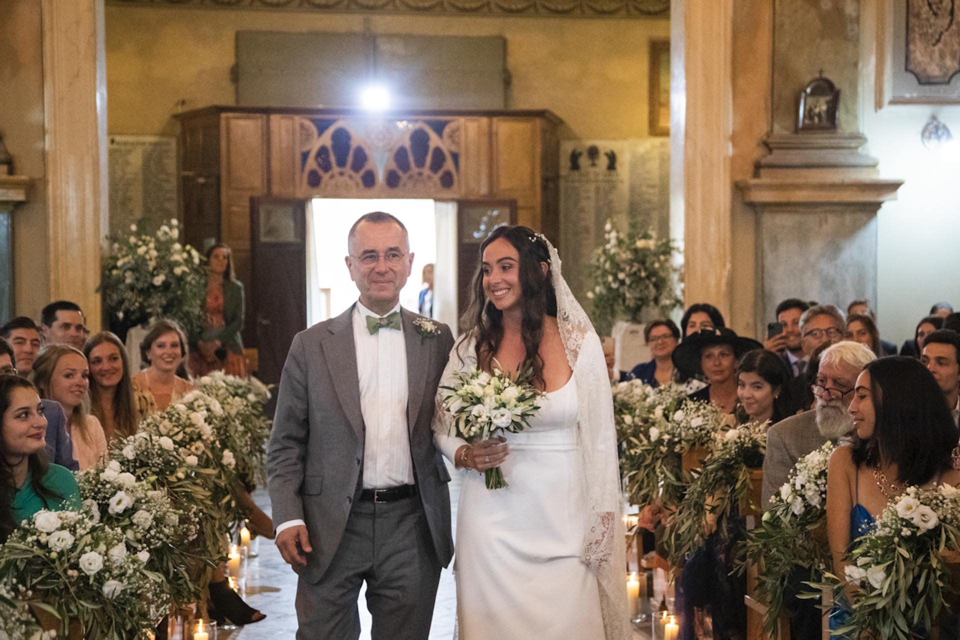 L'ingresso della sposa in Chiesa, Portoferraio, isola d'Elba